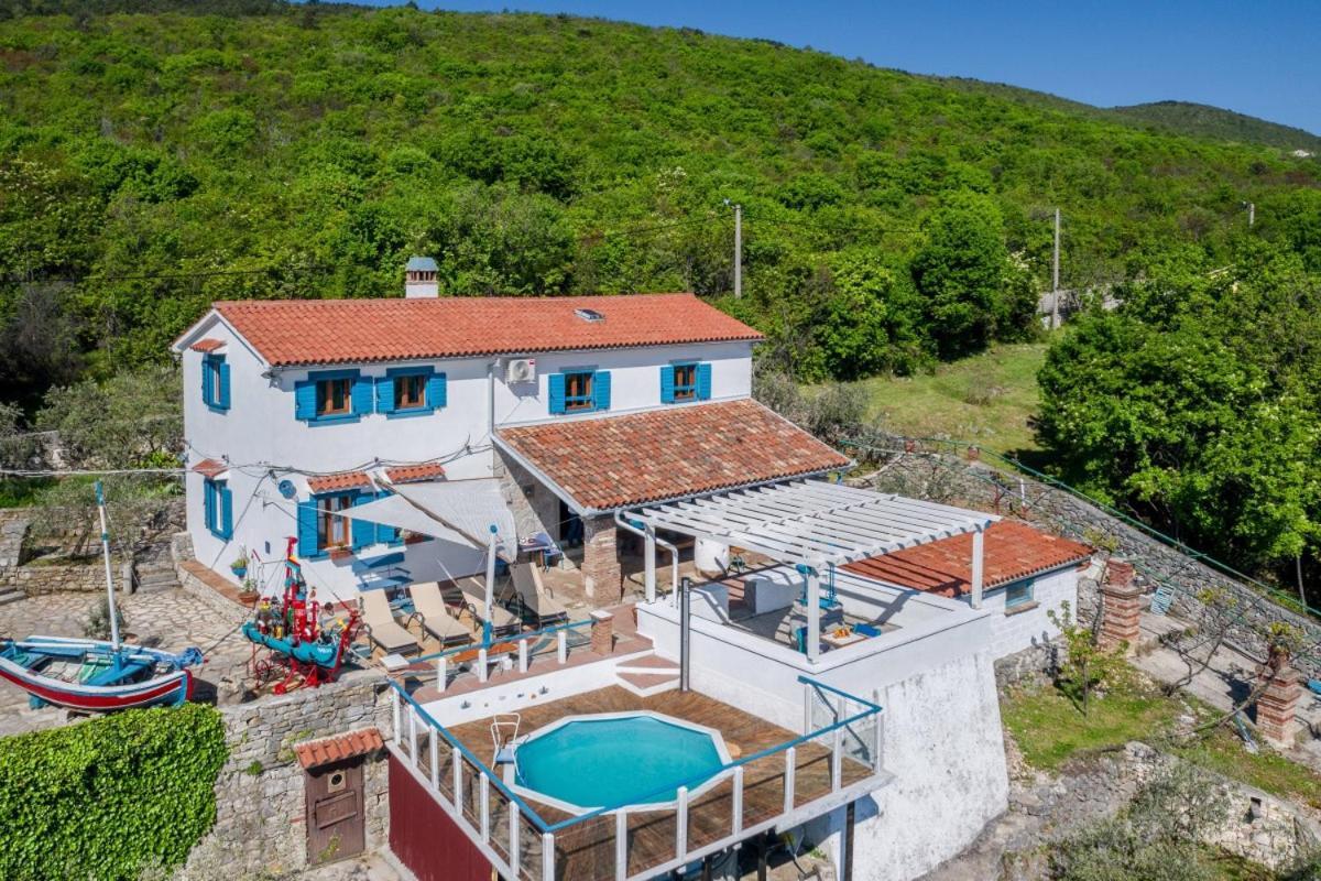 Crni In Crni - Haus Fuer 6 Personen Villa Labin  Eksteriør billede